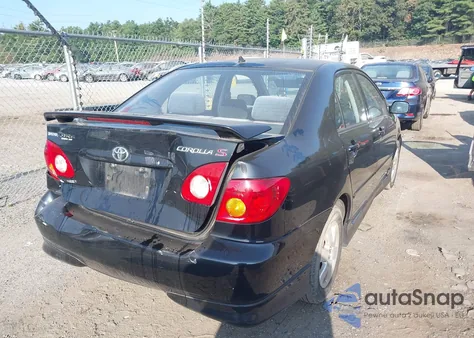 2004 Toyota Corolla S из США, поврежденный, VIN 1NXBR32E94Z264918